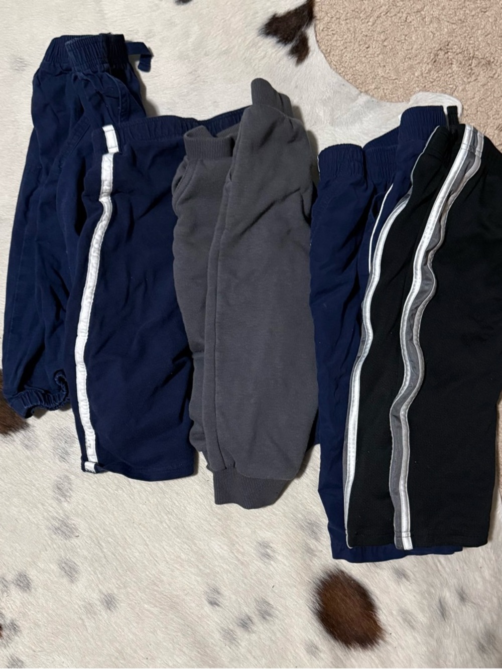14 pair Lot, 2T Boys; Children's Athletic Jogger Pants, sweat pants, etc